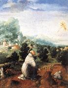 Jan van Scorel The Stigmata of St.Francis oil painting picture wholesale
